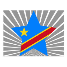 Democratic+Republic+of+Congo Star Post Cards