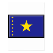Democratic Republic of the Congo Flag Postcard