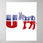 Democrats are Dumb Faded.png Posters