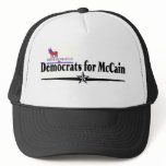 DEMOCRATS FOR MCCAIN hats