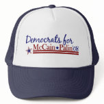 Democrats for McCain Palin hats