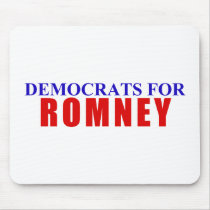 Democrats for Romney Mousepad