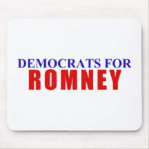 Democrats for Romney Mousepad