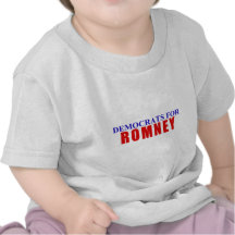 Democrats for Romney T Shirts