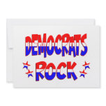 Democrats Rock invitations