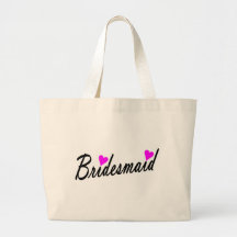Demoiselle d'honneur sac fourre-tout