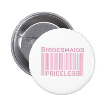 Demoiselles d'honneur inestimables badges