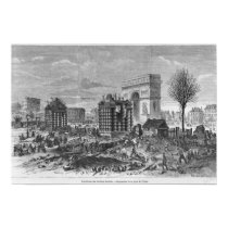 Demolition of the Paris barriers posters