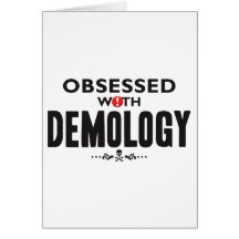Demology Obsessed Greeting Card