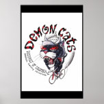 Demon Cats Poster posters