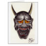 Demon Face Cards