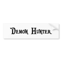 Demon Hunter Bumper Sticker