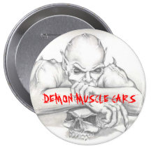 DEMON OPTION 1, DEMON MUSCLE CARS PIN