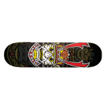 DÉMON SAMOURAÏ SKATEBOARD