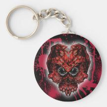 Demon Skull Keychain