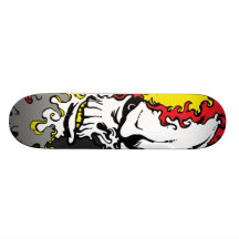 DEMON SKULL SKATE BOARD DECKS