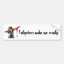 Demona Tailgate Bumper Stickers