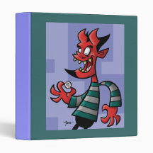 Demonic Gaze Vinyl Binders