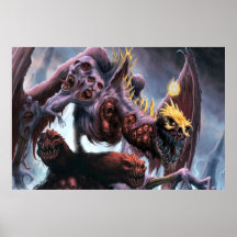 Demonic Hell Spawn Poster