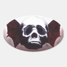 Demonoid Phenomenon Oval Stickers