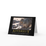 Demotivational Card: Adversity