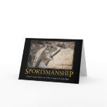 Demotivational Card: Sportsmanship