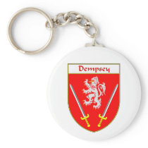 Dempsey Coat of Arms/Family Crest Key Chains