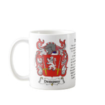 Dempsey Family  Coat of Arms mug