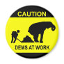 Dems At Work Magnet
