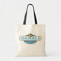 Denali National Park Canvas Bags