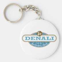 Denali National Park Keychains