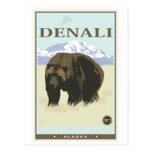 Denali National Park Post Cards