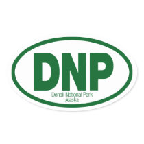 Denali National Park stickers