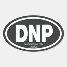 Denali National Park Stickers