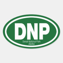 Denali National Park Stickers