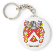 Denham Coat of Arms Key Chain