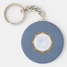 DENIM and DIAMOND Keychain