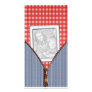 Denim and Plaid Photo Template Personalized Photo Card