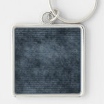 Denim Chic: Everyday Wear Blue Jeans Keychain