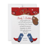Denim Cowgirl Birthday Invitation