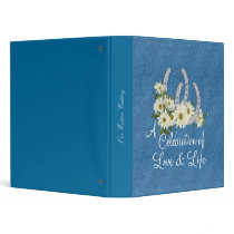 Denim Daisies  Horseshoes Western Wedding Binders