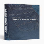 Denim Jeans Binder