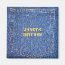 Denim Magnet