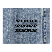 Denim Post Cards