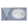 Denim Zipper Photo Template Photo Greeting Card