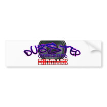 Denmark DUBSTEP Dub DnB reggae Electro Rave Bumper Sticker
