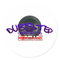 Denmark DUBSTEP Dub DnB reggae Electro Rave Stickers