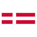 Denmark Flag Design Business Card Template