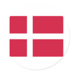 Denmark Flag Sticker