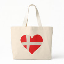 Denmark heart icon bag